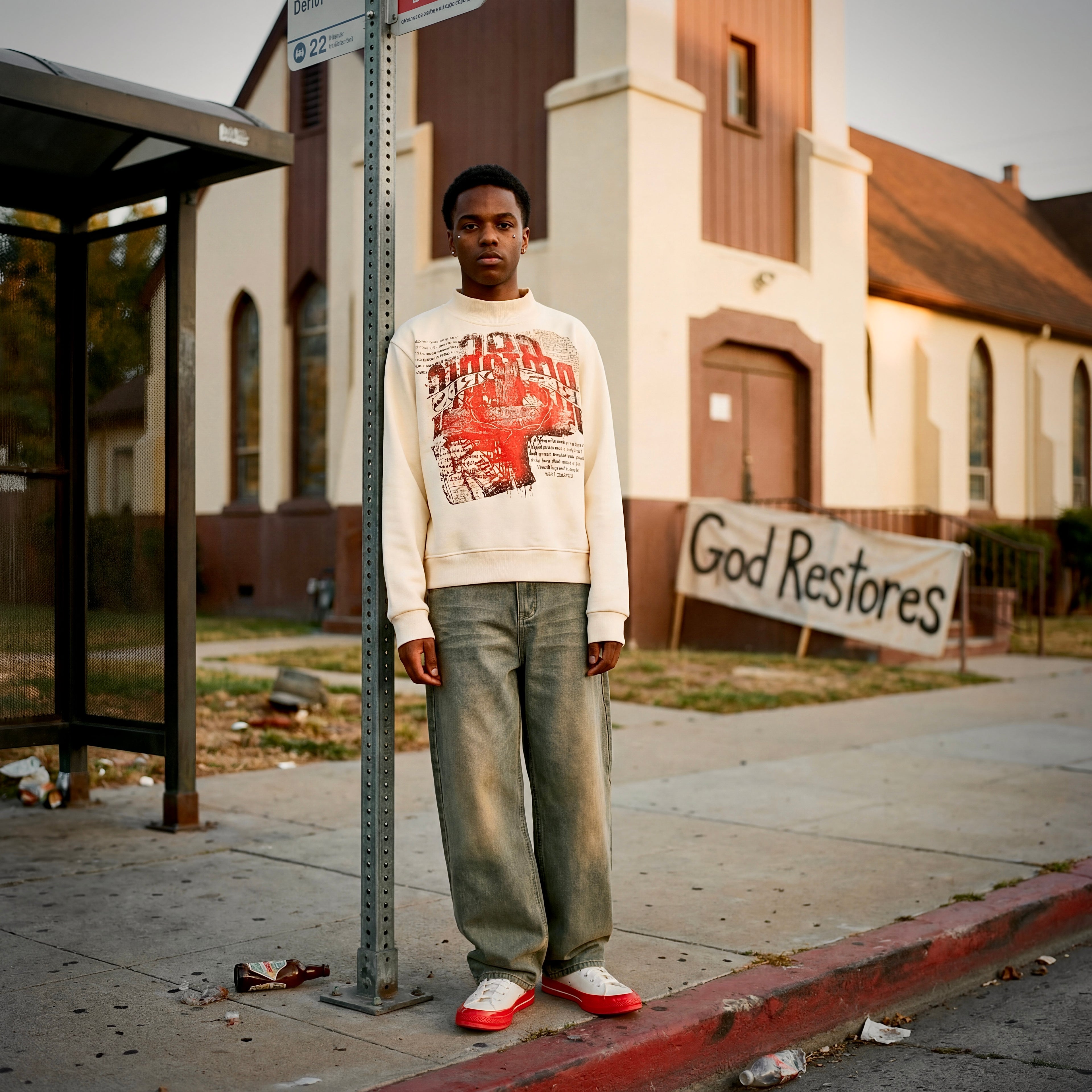 God Restores Sweater