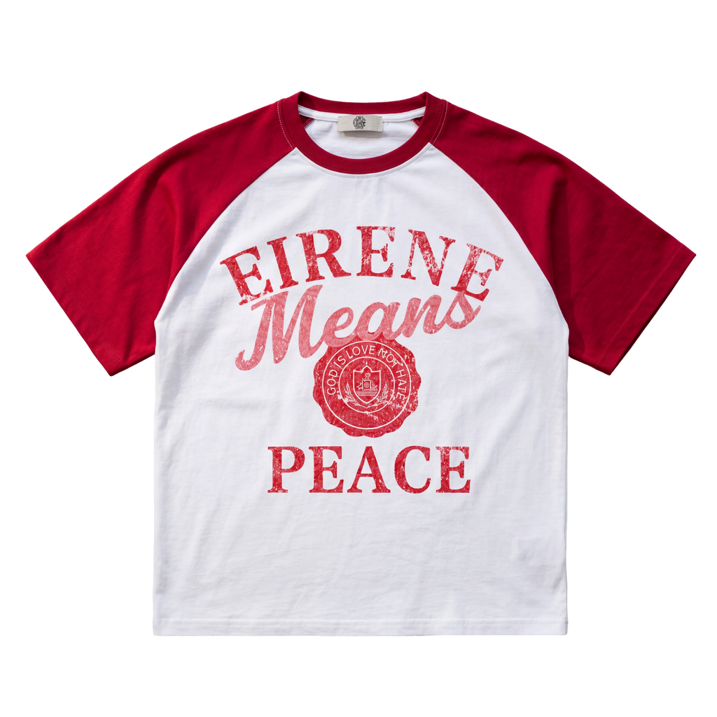 Red "God Is Love" Tee