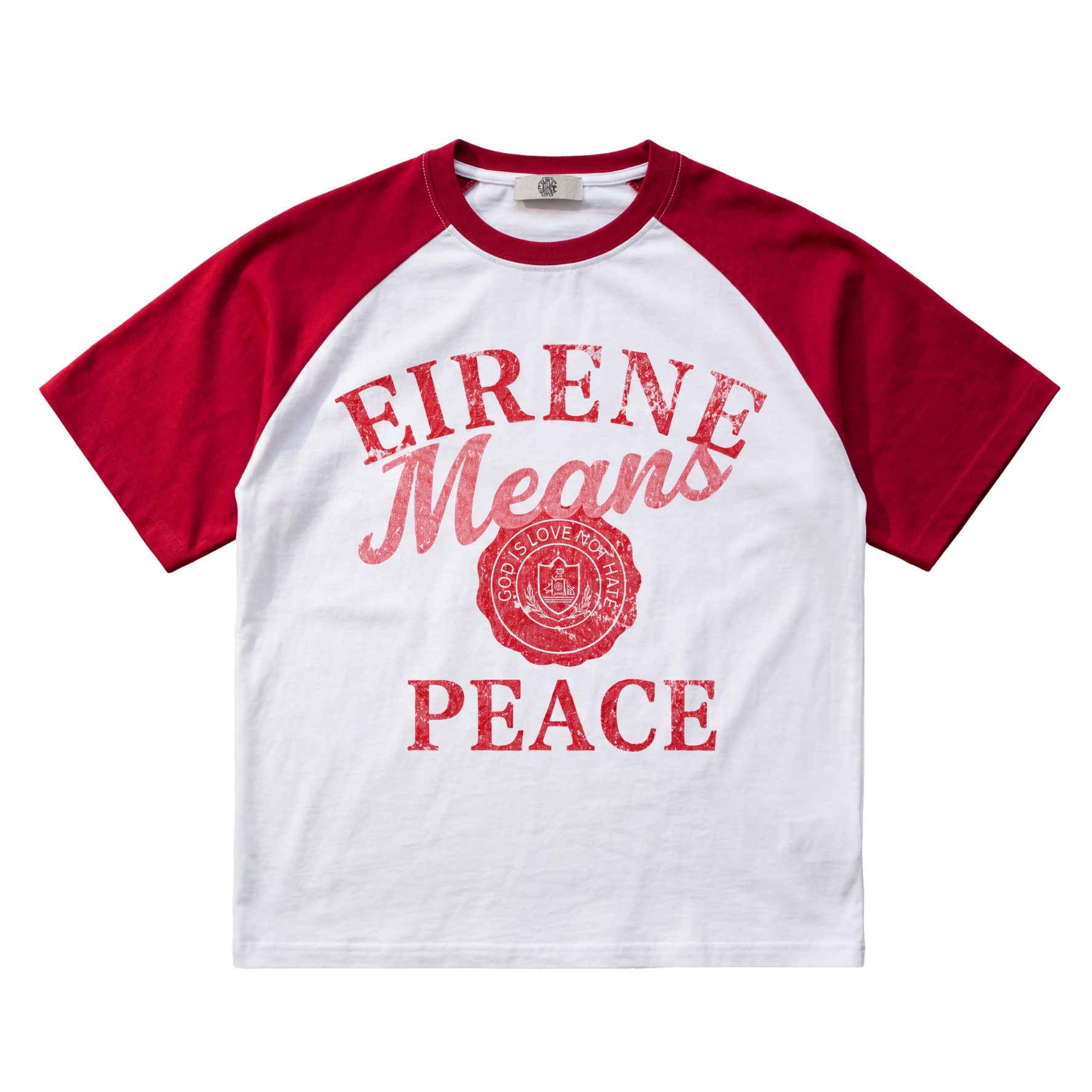 Red "God Is Love" Tee